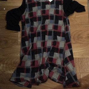 Multicolor tunic dress